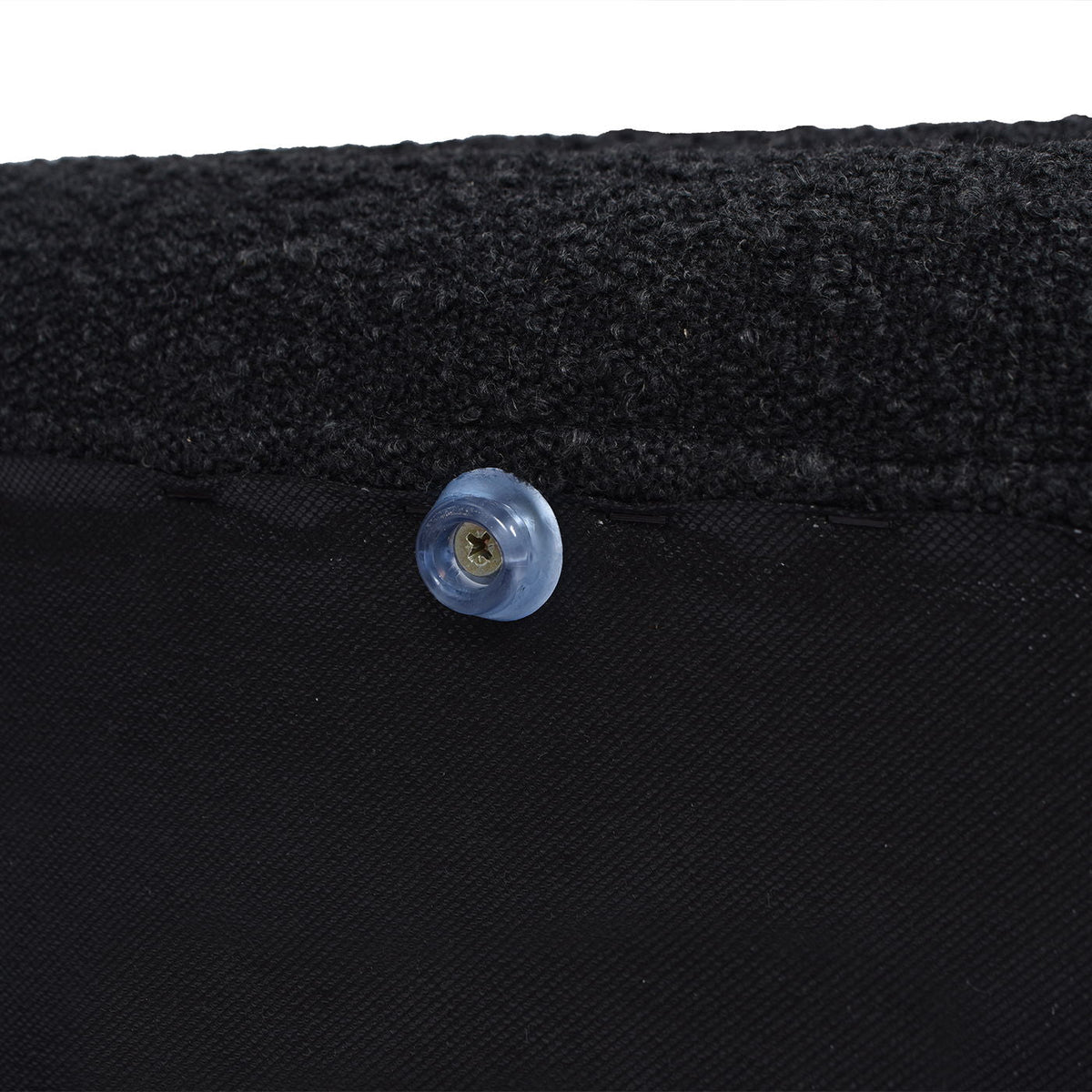 Upholstered Oval Storage Bench with Hidden Storage - Black, White or Dark Green