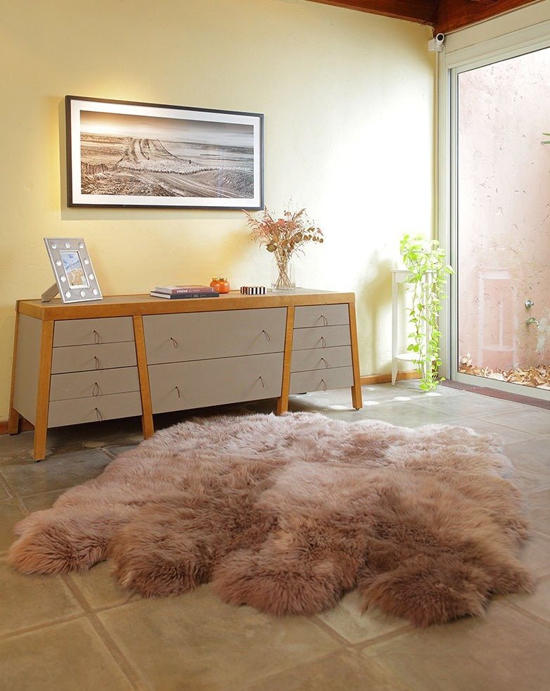 8-Pelt Irregular Area Rug