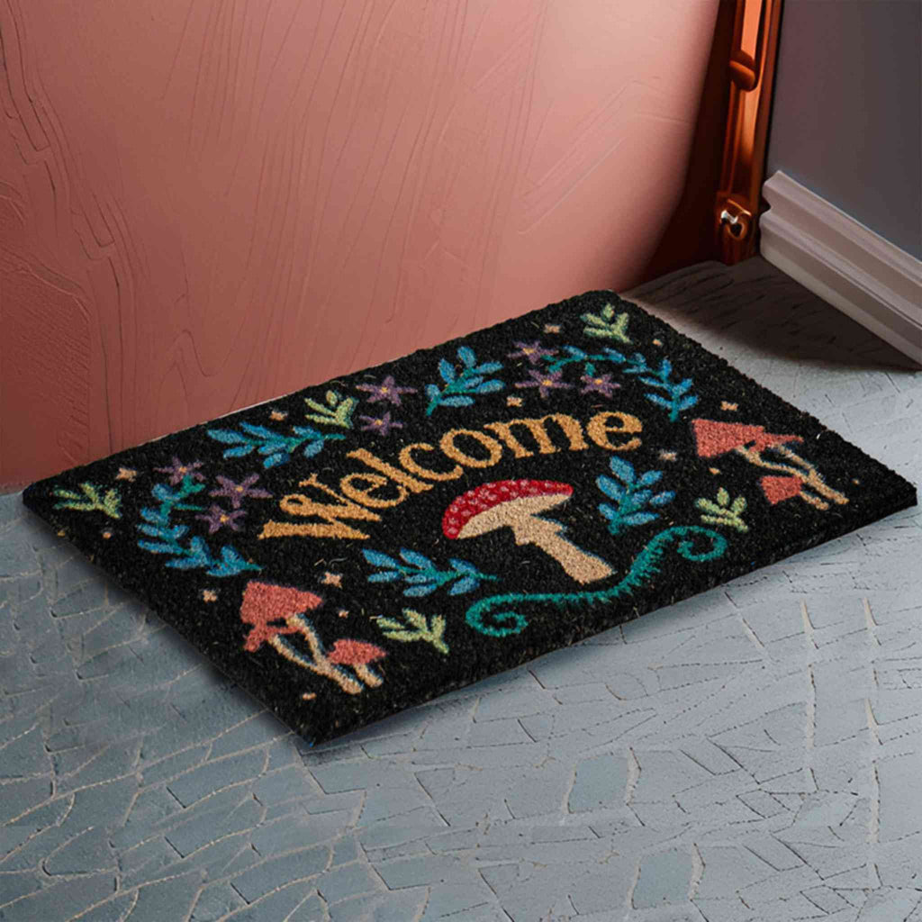 Welcome Mushroom Doormat