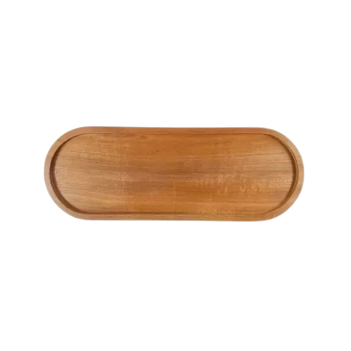 Acacia Wood Oval Tray