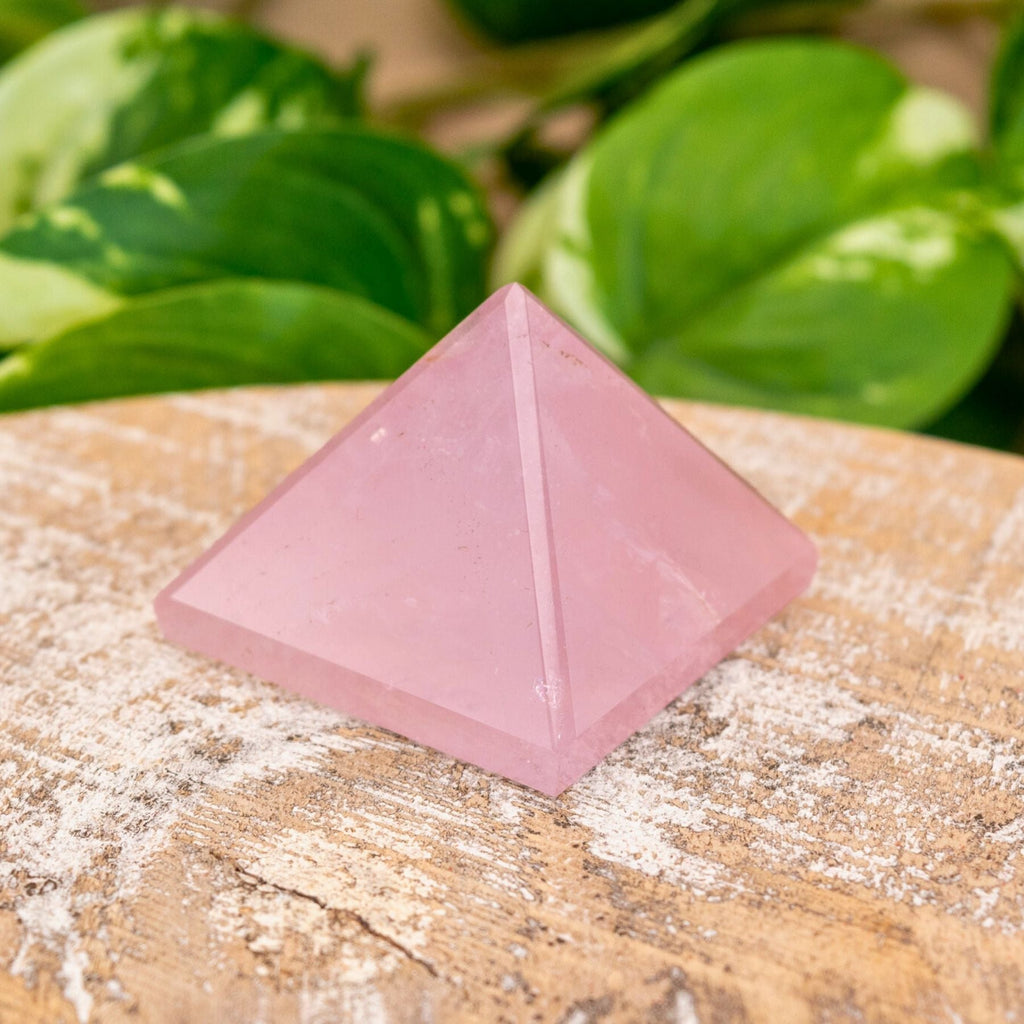 3" Rose Quartz Pyramid